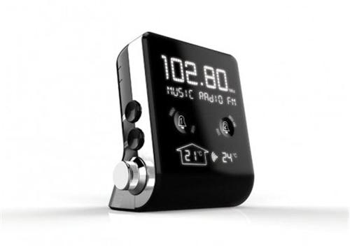 THOMSON RDS CLOCK INDOOR/OUTDOOR TEMPERATURE / USB CHARGER